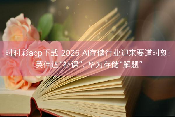 时时彩app下载 2026 AI存储行业迎来要道时刻: 英伟达“补课”， 华为存储“解题”
